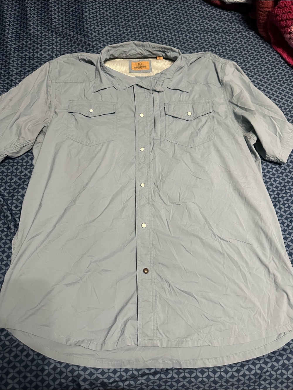 RedHead Ranch short-sleeve pearl snap shirt